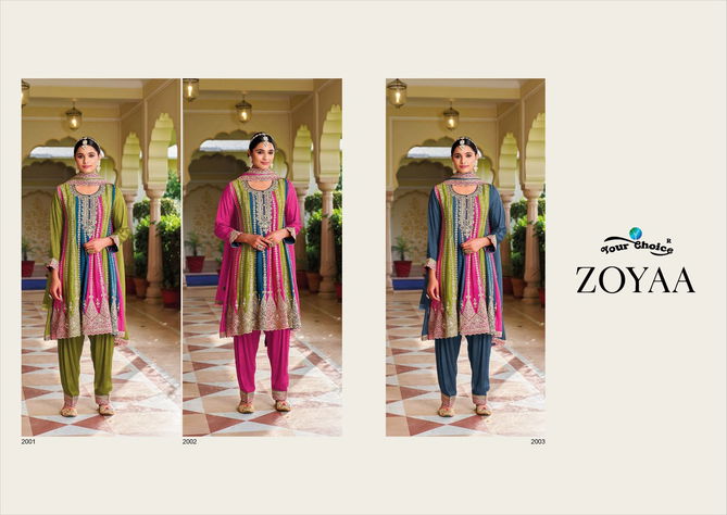 Zoyaa By Your Choice Heavy Wedding Salwar Suits Catalog